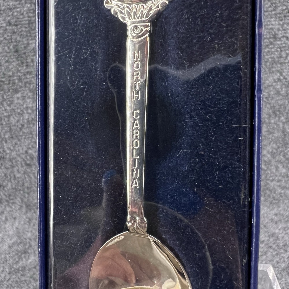 2001 North Carolina US Mint 50 State Quarters Collectible Spoon w/Box - Picture 3 of 10